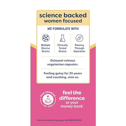 Renew Life Women's Wellness Vaginal and Urinary Probiotic and Cranberry Supplement - Maple Wellness Supplements