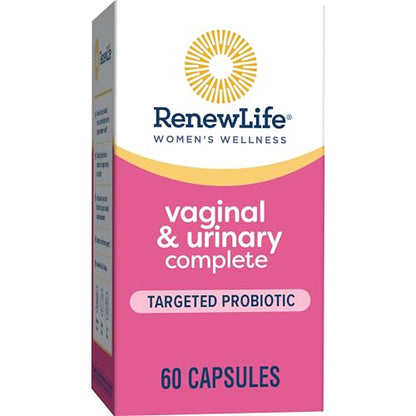 Renew Life Women's Wellness Vaginal and Urinary Probiotic and Cranberry Supplement - Maple Wellness Supplements