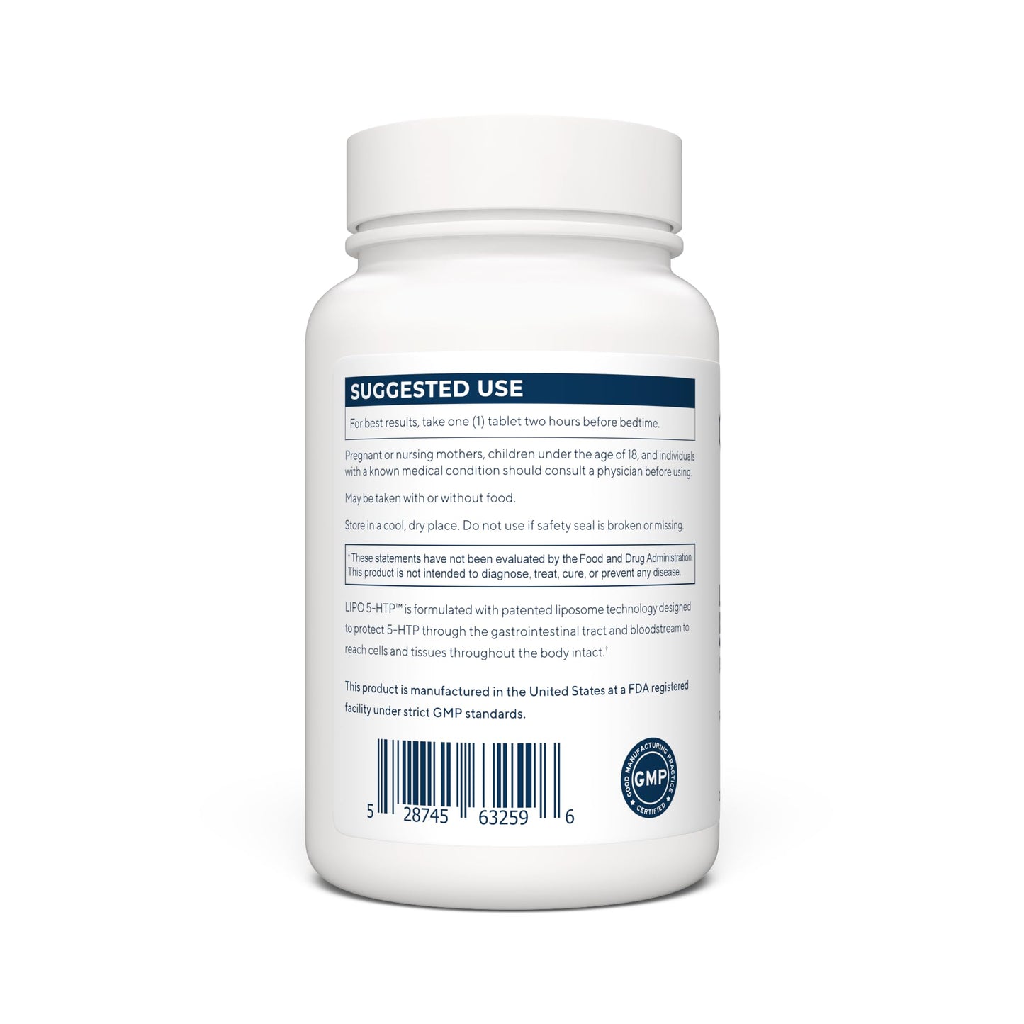 Renue By Science 5HTP | Liposomal 5 HTP Supplement | 90 5-HTP Capsules - 75mg 5-hydroxytryptophan per Serving | Amino Acid Supplement | Non-GMO | Made in The USA & Third-Party Tested - Maple Wellness Supplements