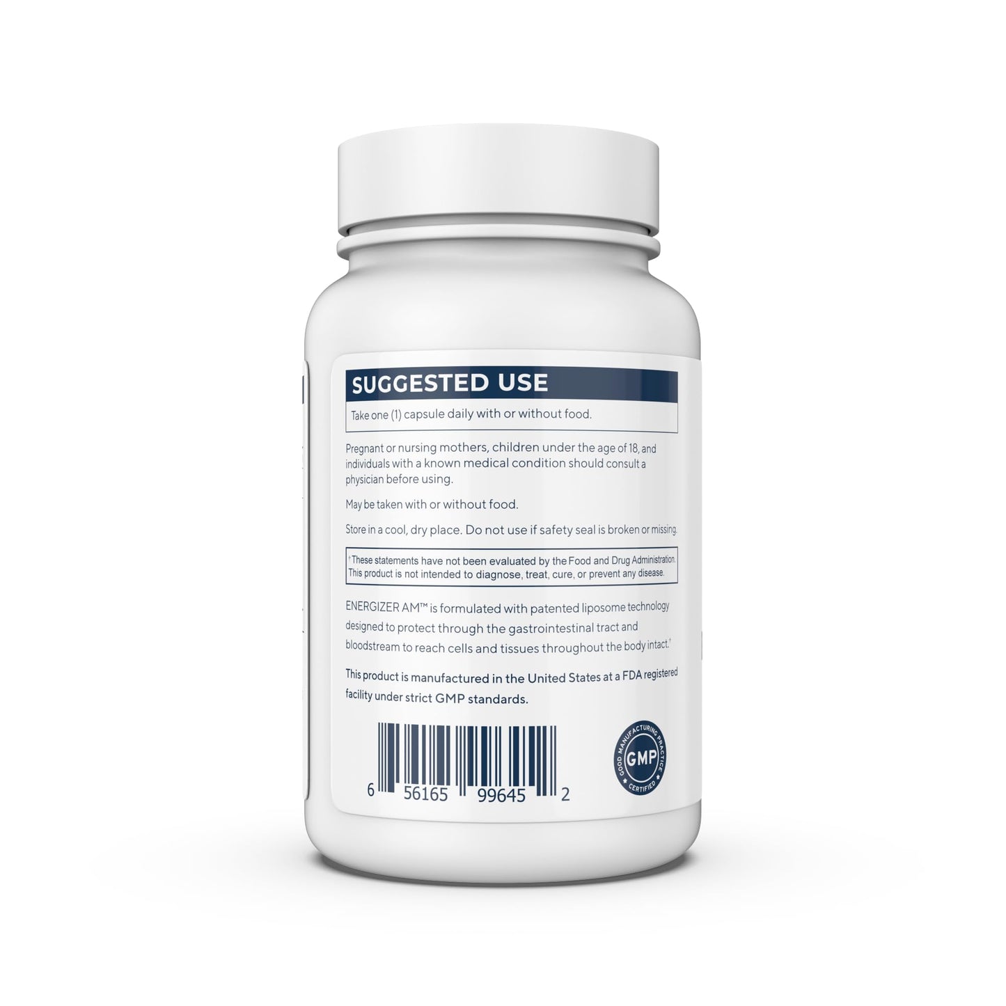 Renue By Science Energizer AM | Liposomal Resveratrol Hesperidin & Green Tea Supplement | 60 Capsules with Trans Resveratrol (65mg) Hesperidin (150mg) Green Tea Extract (35mg) - Non-GMO | Made in USA - Maple Wellness Supplements