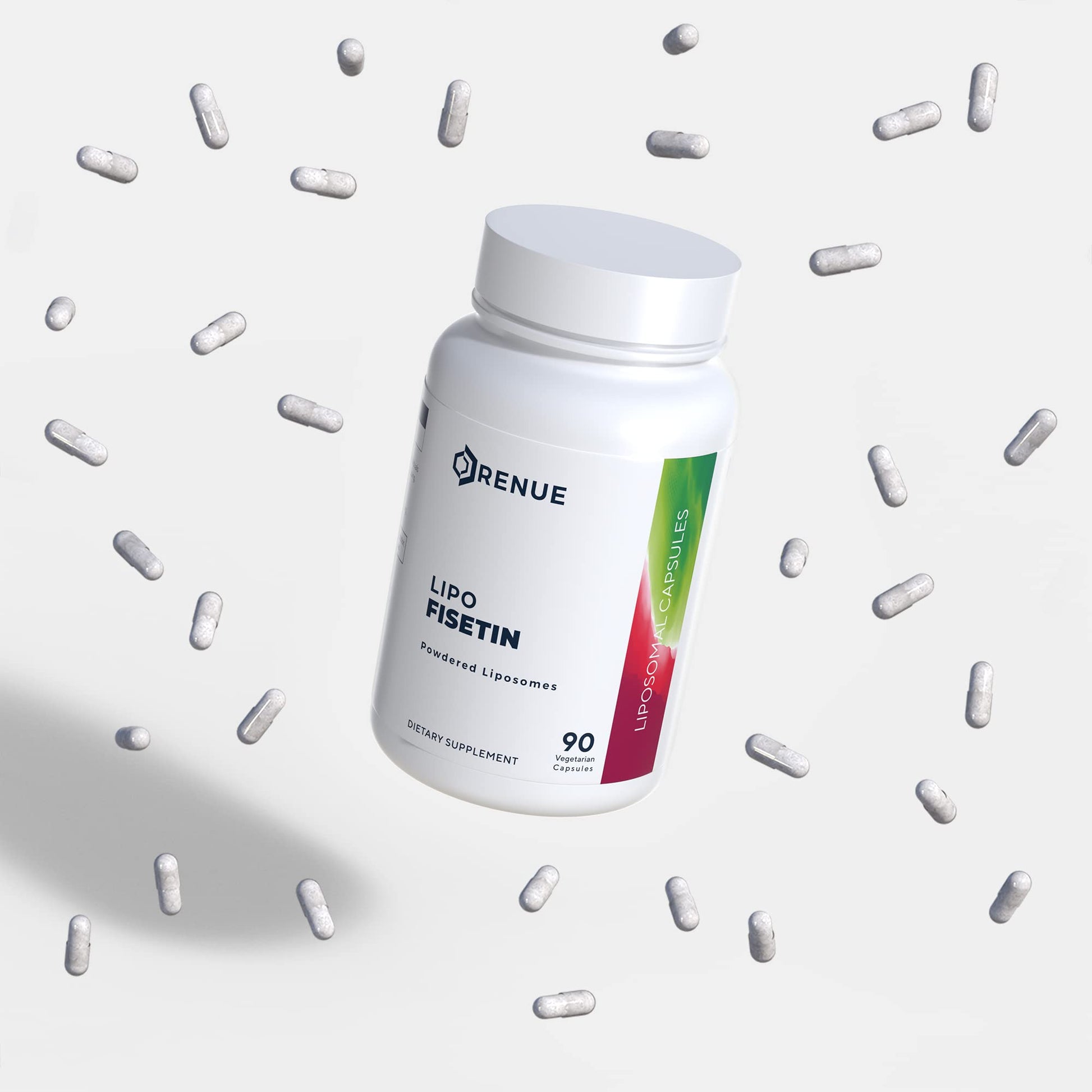 Renue By Science Fisetin | 90 Liposomal Fisetin Supplements - 150mg Fisetin per Serving | Senolytic Supplements | Bioavailable Formula for Increased Absorption | Non-GMO & Made in The USA - Maple Wellness Supplements