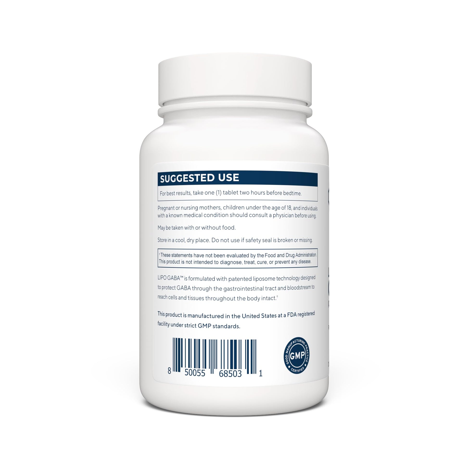 Renue By Science GABA | High Strength Liposomal GABA Supplements | 90 GABA Capsules - 300mg Gamma-Aminobutyric Acid per Serving | Non-GMO | Made in The USA Third-Party Tested - Maple Wellness Supplements