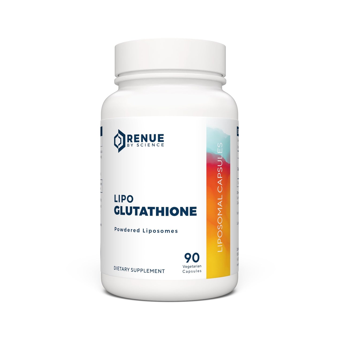 Renue By Science Glutathione | High Strength Supplement | 90 Liposomal Capsules - 130mg Glutathione per Serving | | Non-GMO | Made in The USA & Third-Party Tested - Maple Wellness Supplements