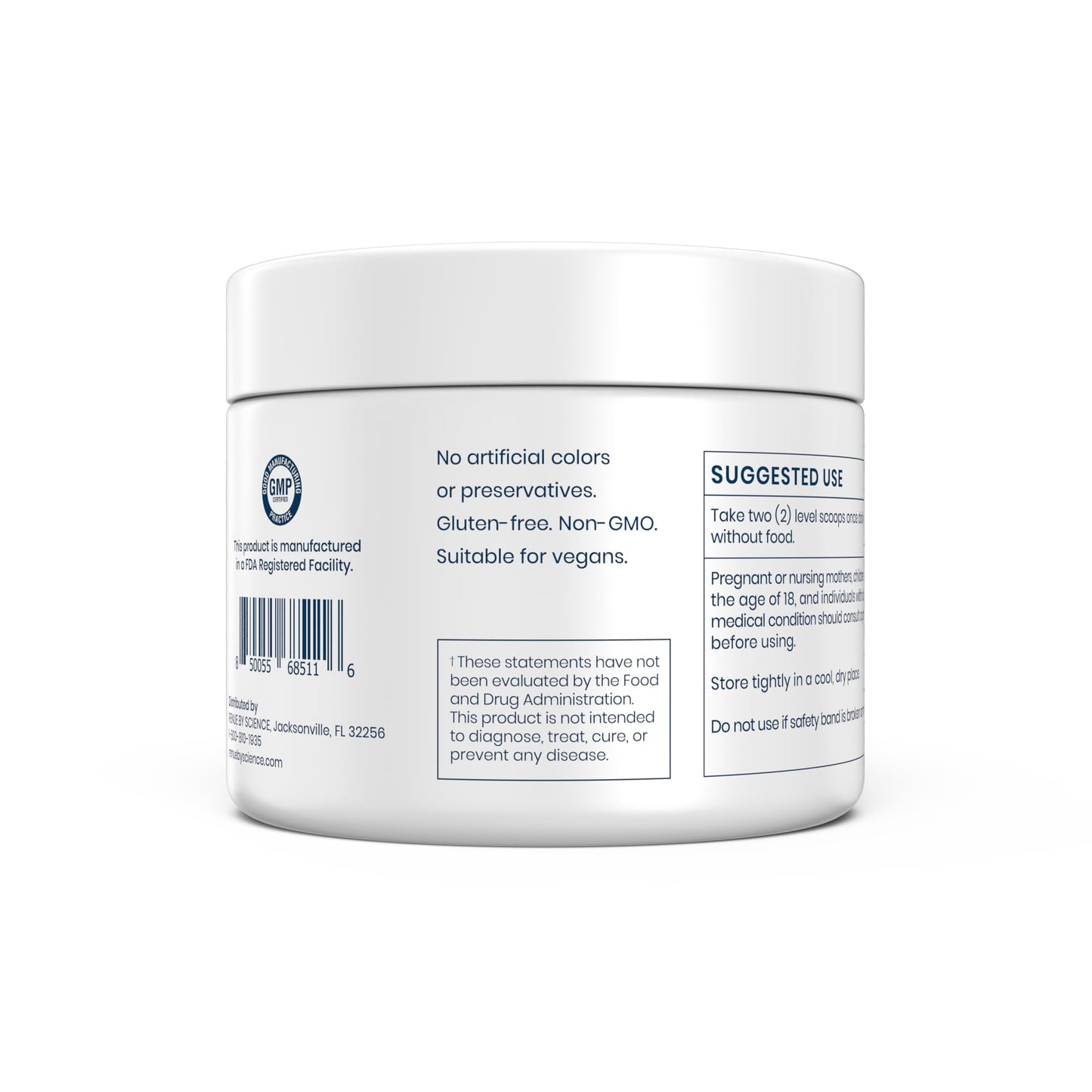 Renue By Science Nicotinamide Riboside | 1000mg Nicotinamide Powder - High Strength NR NAD Powder Sublingual Citrus Burst Flavor | Manufactured in The USA & Third-Party Tested | 60 Servings - Maple Wellness Supplements