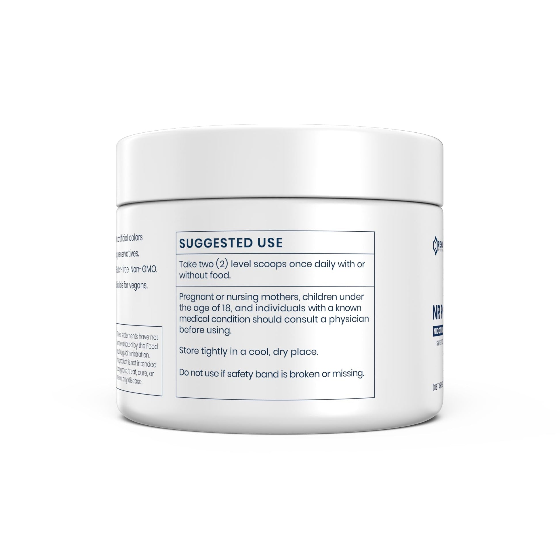Renue By Science Nicotinamide Riboside | 1000mg Nicotinamide Powder - High Strength NR NAD Powder Sublingual Citrus Burst Flavor | Manufactured in The USA & Third-Party Tested | 60 Servings - Maple Wellness Supplements