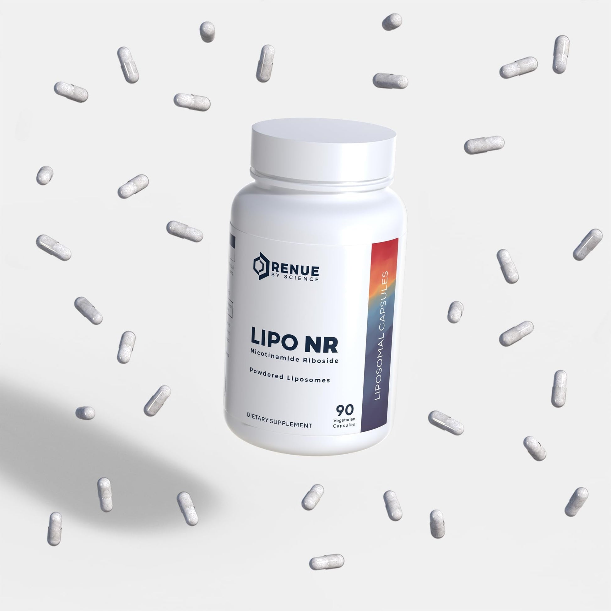 RENUE by Science Nicotinamide Riboside | High Strength Liposomal NAD Supplement | 90 Nicotinamide Capsules - 300mg Nicotinamide Riboside per Serving | Manufactured in The USA Third-Party Tested - Maple Wellness Supplements