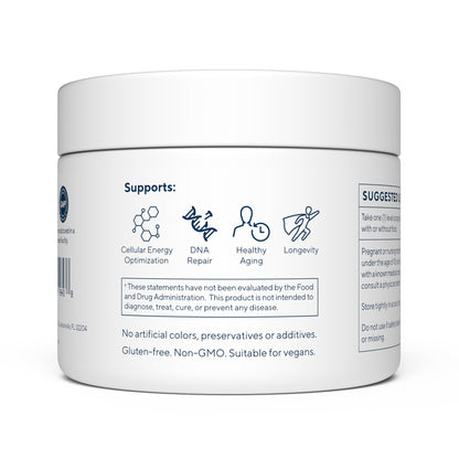 Renue By Science NMN Powder | 100g Fast Dissolve Powder Supplement | 500mg Nicotinamide Mononucleotide per Serving - Maple Wellness Supplements