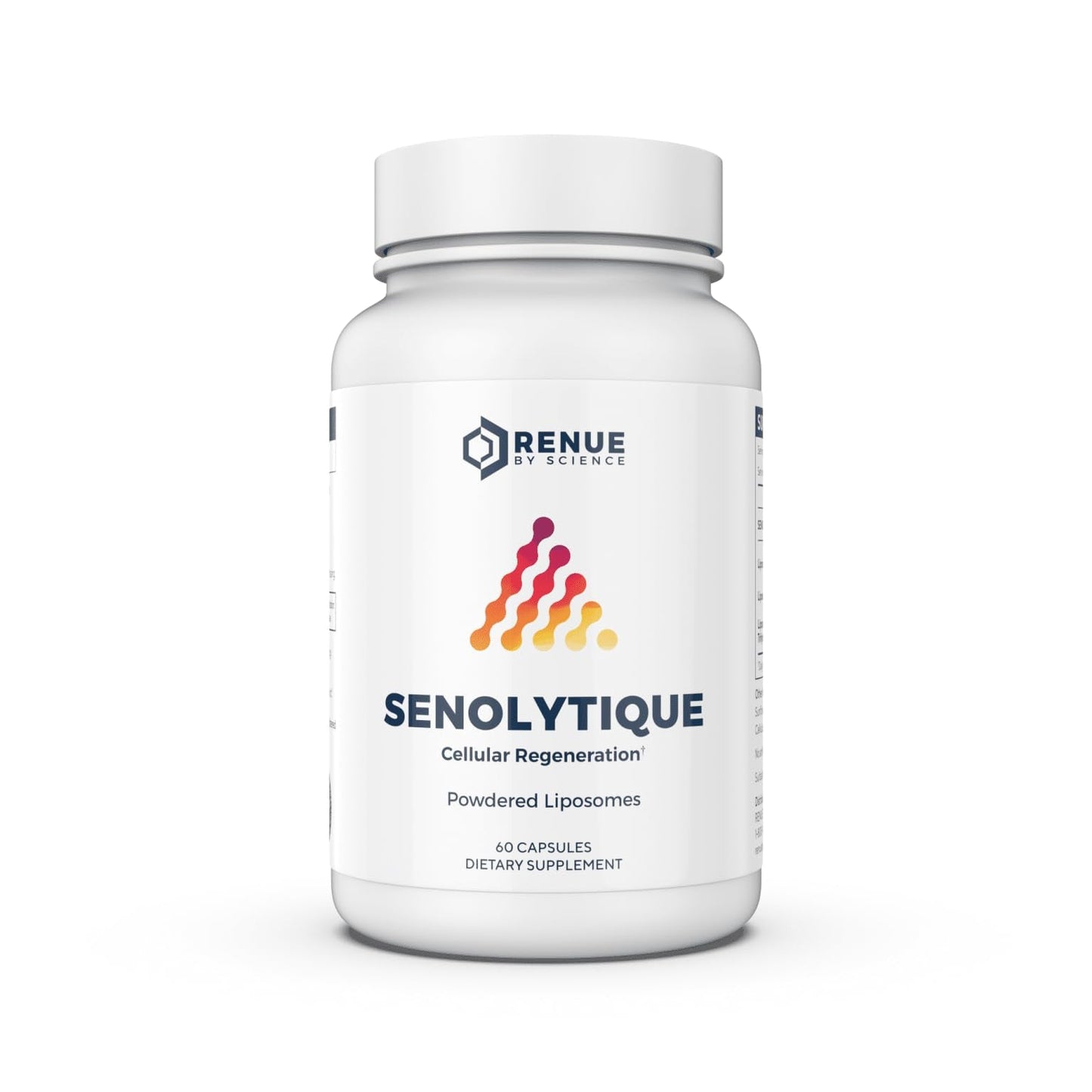 Renue By Science Senolytique Senolytic Supplements | 60 Capsules with Fisetin (35mg) Quercetin (78mg) & Spermidine (3mg) per Serving | Liposomal Formula | Manufactured in The USA & Third-Party Tested - Maple Wellness Supplements