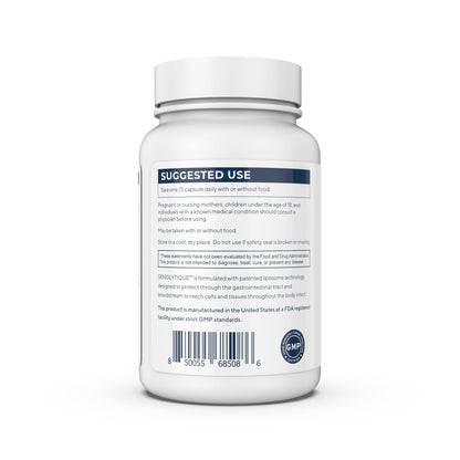 Renue By Science Senolytique Senolytic Supplements | 60 Capsules with Fisetin (35mg) Quercetin (78mg) & Spermidine (3mg) per Serving | Liposomal Formula | Manufactured in The USA & Third-Party Tested - Maple Wellness Supplements
