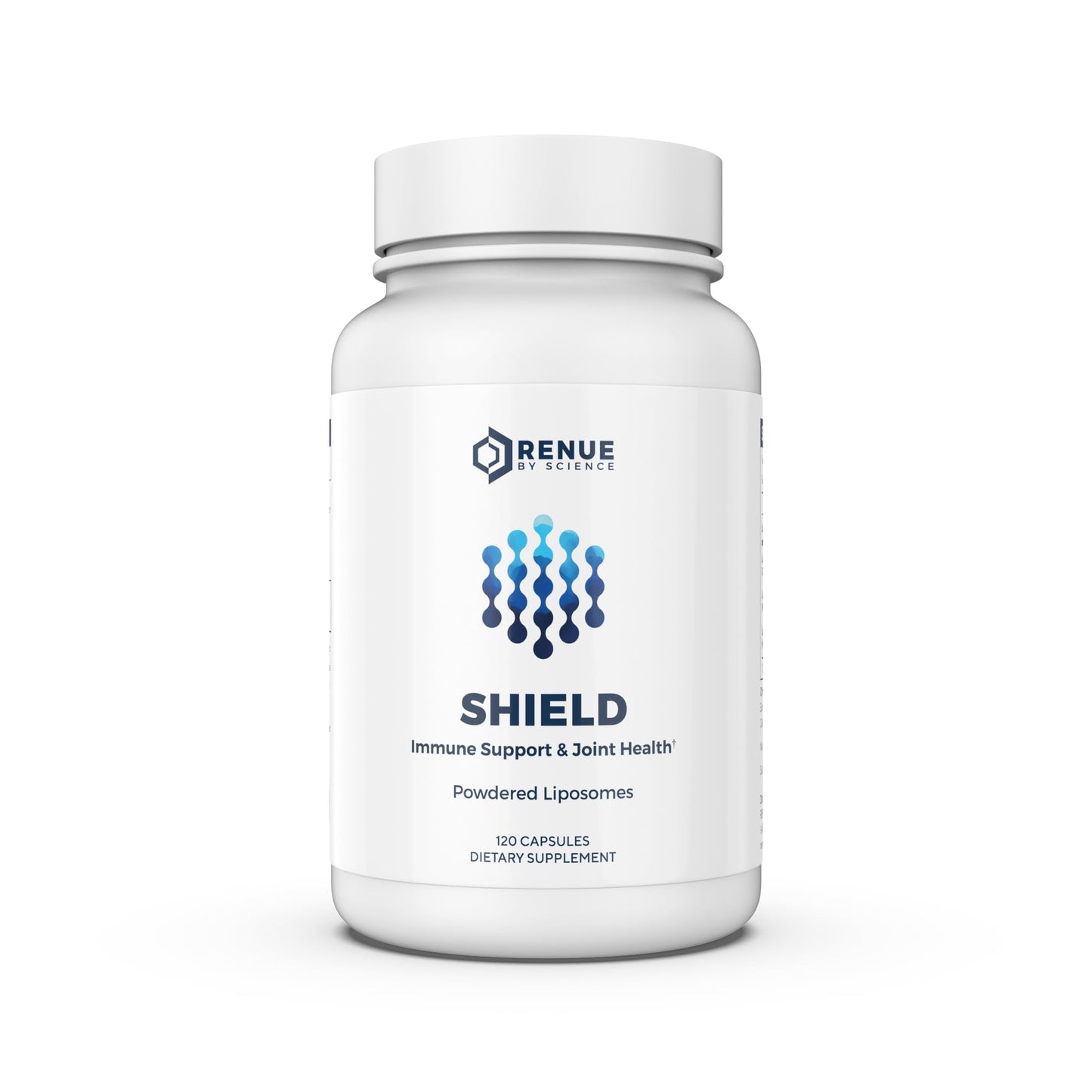 Renue By Science Shield | Liposomal Vitamin C CaAKG P.E.A Hyaluronic Acid Supplement | 120 Capsules with Vitamin C (500mg) CA AKG (150mg) Palmitoylethanolamide (75mg) HLA (75mg) | Made in The USA - Maple Wellness Supplements
