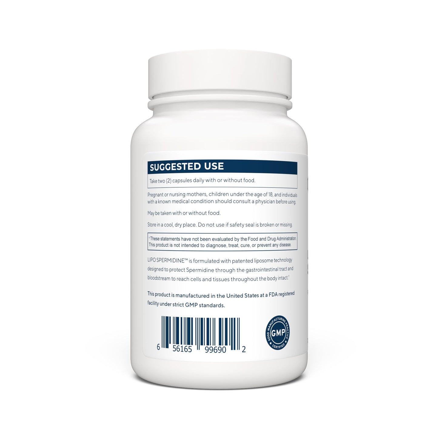 Renue By Science Spermidine Supplements | Liposomal Spermidine Supplements for Women and Men | 90 Capsules - 8mg Spermidine per Serving | Non-GMO & Allergen Free | Made in The USA Third-Party Tested - Maple Wellness Supplements