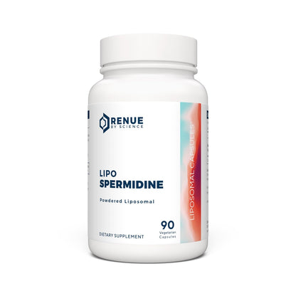 Renue By Science Spermidine Supplements | Liposomal Spermidine Supplements for Women and Men | 90 Capsules - 8mg Spermidine per Serving | Non-GMO & Allergen Free | Made in The USA Third-Party Tested - Maple Wellness Supplements