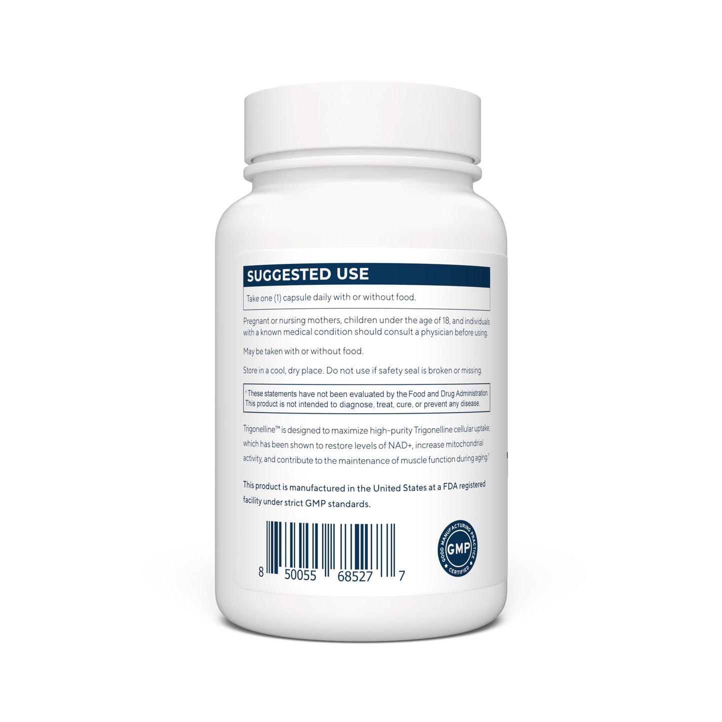 Renue By Science Trigonelline | High Strength Trigonelline TRG Methylated Niacin - 250mg Trigonilline Supplement Capsules | Non-GMO | Made in The USA & Third-Party Tested - Maple Wellness Supplements
