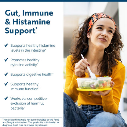 Researched Nutritionals Multi-Biome - Dual-Action Probiotics for Women & Men - Spore + Live Strain Formula with Delayed-Release Capsules for Gut Health, Histamine & Immune Support (30 ct) - Maple Wellness Supplements