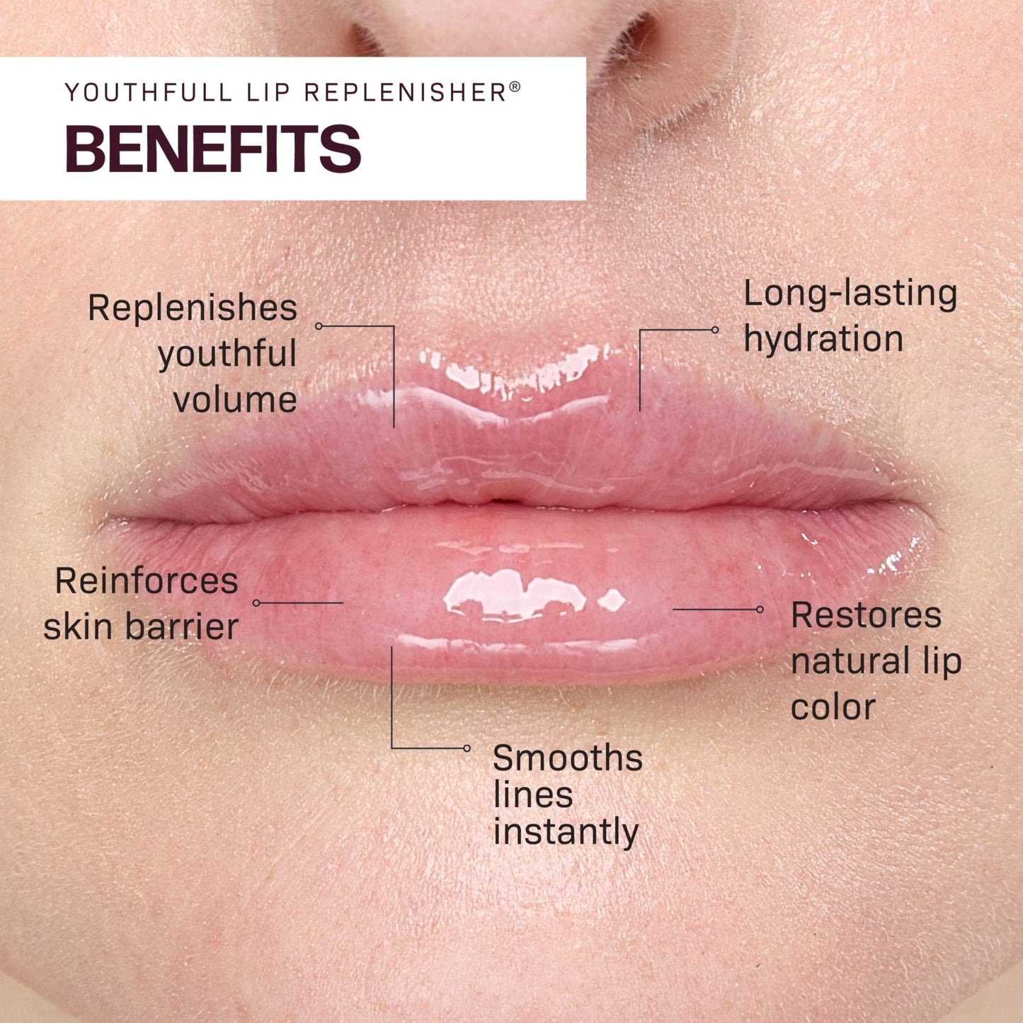 Revision Skincare YouthFull Lip Replenisher®, Moisturizing Lip Plumper with Hyaluronic Acid - Maple Wellness Supplements
