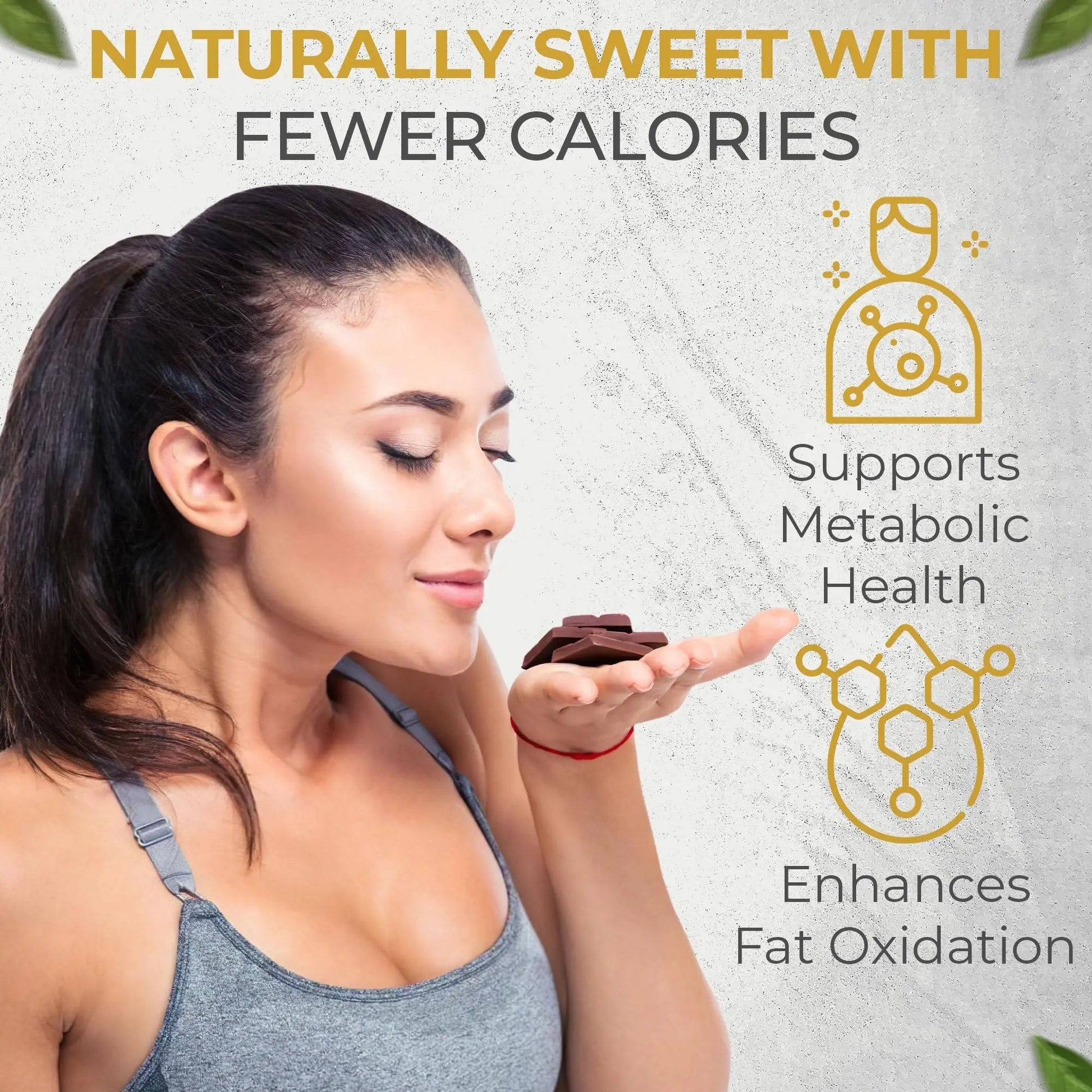 Revival Point Florasweets Gold Chocolate Bites with Probiotic + Postbiotic Stains DE111 & BPL1 - Indivally Wrapped - Supports Digestive & Gut Health Bacillus subtilis (1) - Maple Wellness Supplements
