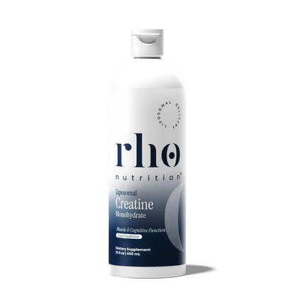 Rho Nutrition Liposomal Creatine Monohydrate - Ultra High Absorption Liquid Creatine Supplement – Promotes Lean Muscle Mass & Recovery, Supports Brain Function - Maple Wellness Supplements