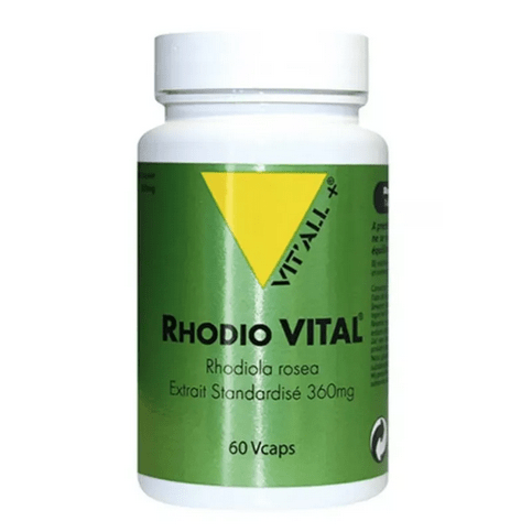 Rhodio Vital (Rhodiola rosea) 60 gélules VIT'ALL+ - Maple Wellness Supplements