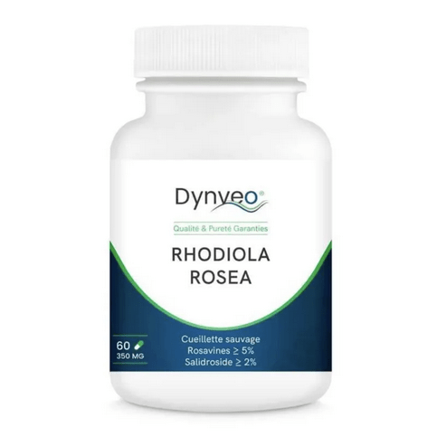 Rhodiola rosea titré 350 mg 60 gélules DYNVEO - Maple Wellness Supplements