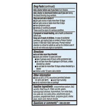 Rite Aid Extra Strength 500mg Acetaminophen Rapid Release Gelcaps - 150 Count | Joint, Muscle, Arthritis, Back Pain Relief - Maple Wellness Supplements