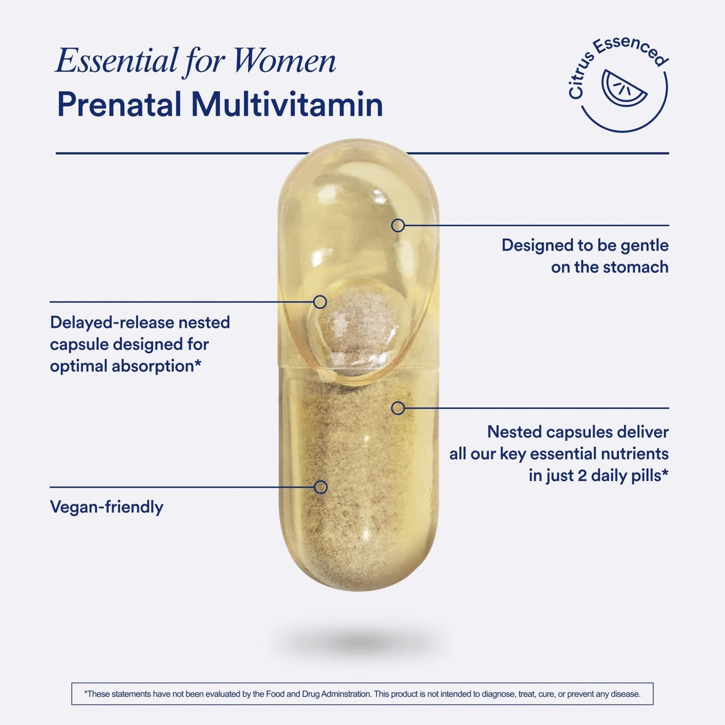 Ritual Mom-to-Baby Set with Prenatal Vitamins and Natal Choline Supplements, Supports Pregnancy, Baby's Cognitive Function, Fetal Brain Development, 30 Day Supply - Maple Wellness Supplements