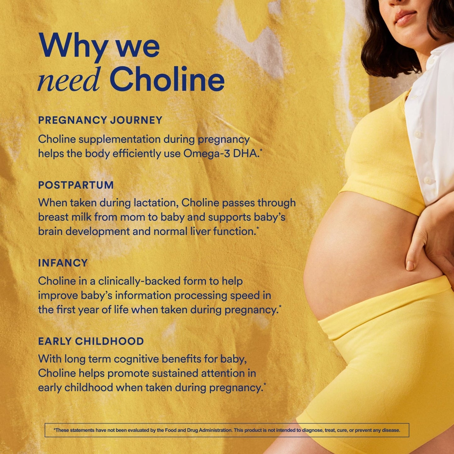 Ritual Natal Choline Supplement - 550mg - to Support Baby’s Cognitive Function When Taken During Pregnancy and Postpartum Choline Content in Breastmilk - Maple Wellness Supplements