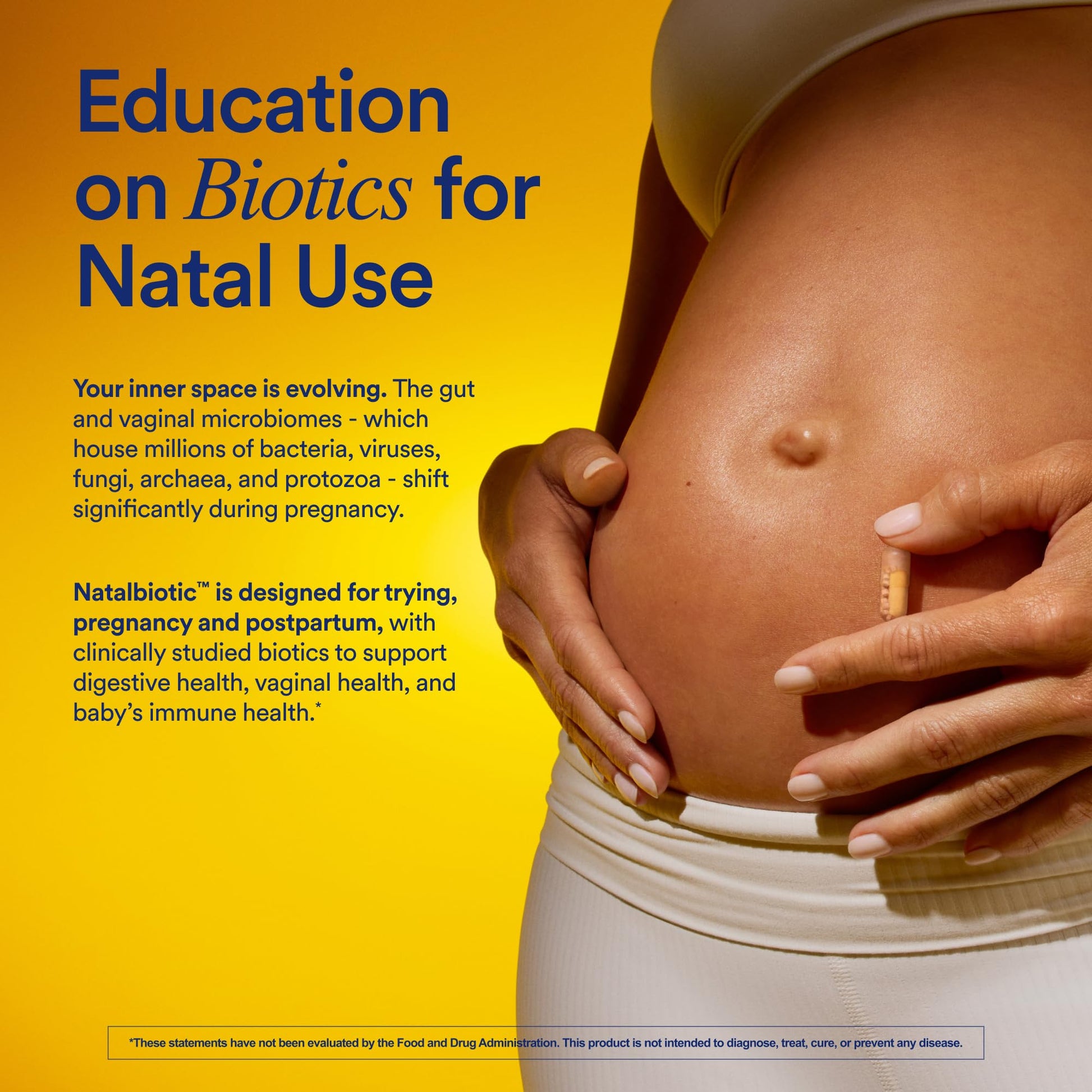 Ritual Natalbiotic™ Microbiome Support†* Biotics for Mom & Baby. Formulated to Support Digestive Health, Vaginal Health, and Baby’s Immune Health.* Designed with OB/GYNs‡. Non-GMO, Vegan, 30 Days - Maple Wellness Supplements