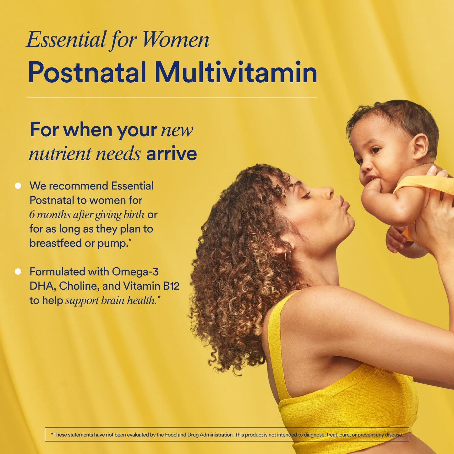 Ritual Postnatal Mom-to-Baby Set, Postpartum Multivitamin and Natal Choline Supplements, Supports Lactation, Immune Function, and Baby's Cognitive Function - Maple Wellness Supplements