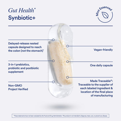 Ritual Postnatal Multivitamin and Gut Duo Supplements with Postnatal Vitamins and Synbiotic+: 3-in-1 Probiotic, Prebiotic, Postbiotic, Supports Lactation, and Gut Health, 30 Day Supply - Maple Wellness Supplements