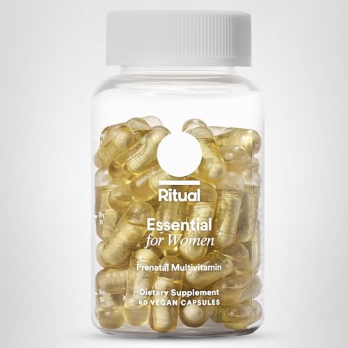 Ritual Prenatal Multivitamin for Women - Key Essential Vitamins and Minerals to Support Mom and Baby During Pregnancy* - Folate, Choline, Omega-3 DHA, Iron - Maple Wellness Supplements