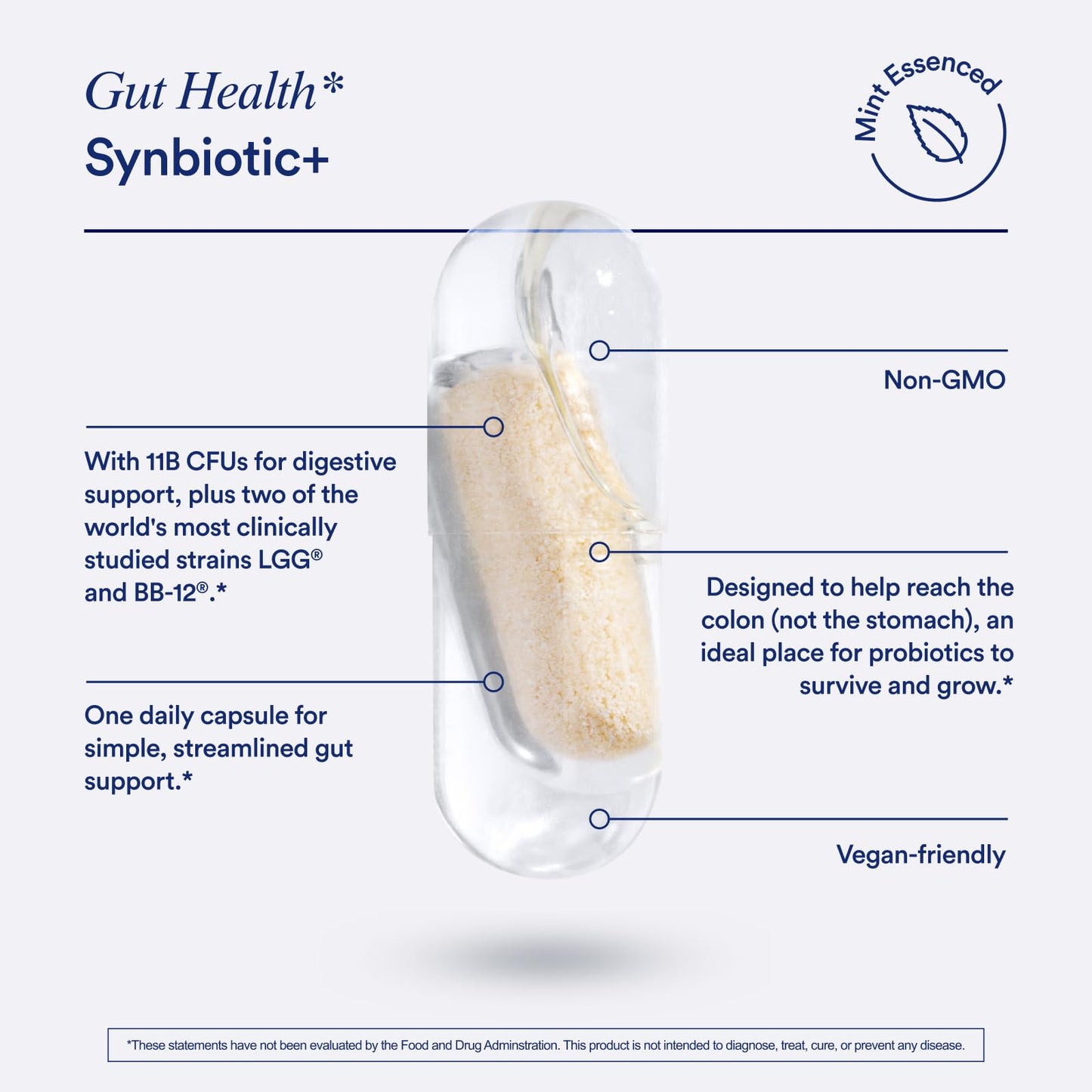 Ritual Synbiotic+ Probiotic Gut Health Support and Men's 18+ Multivitamin - Maple Wellness Supplements