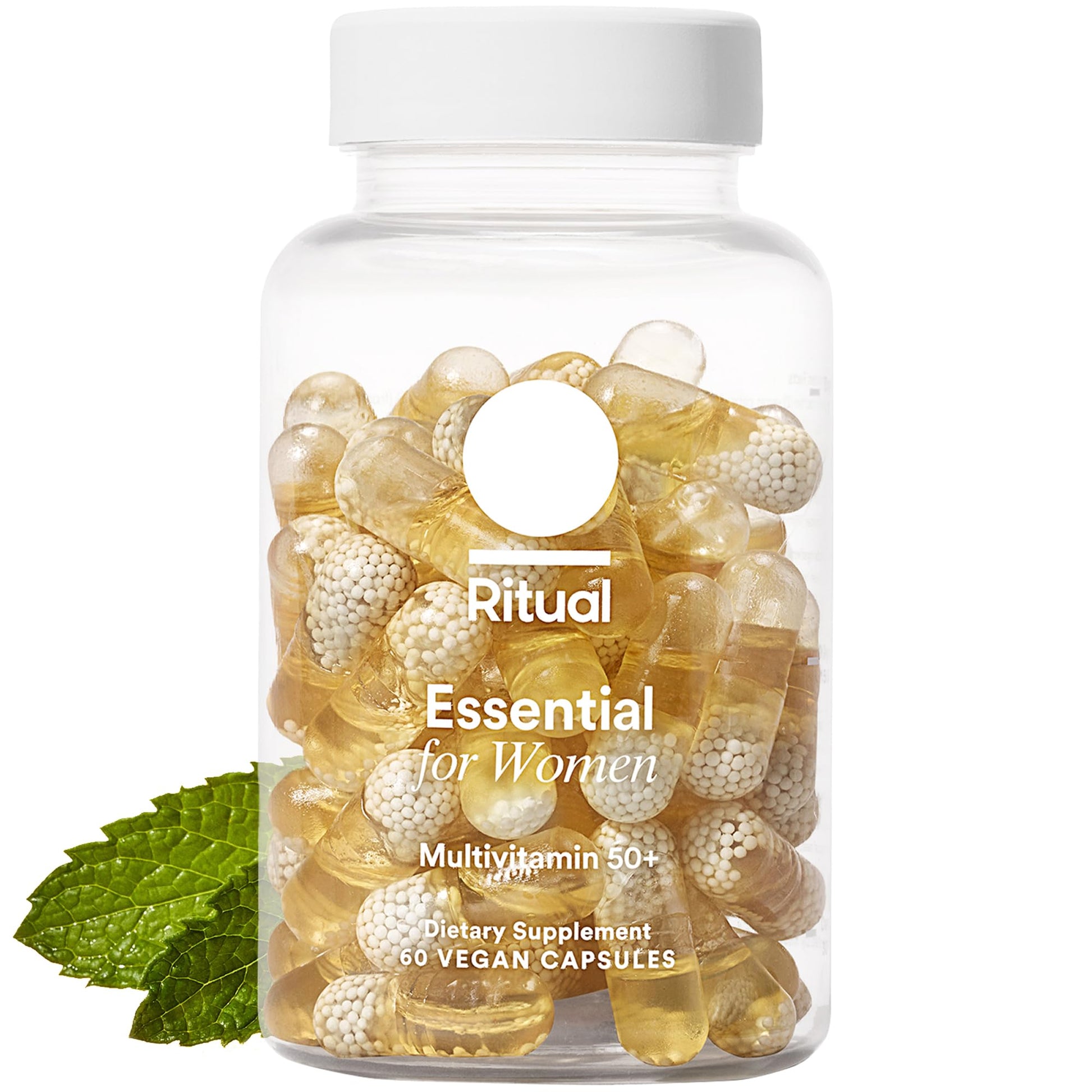 Ritual Women’s 50+ Daily Multivitamin - Key Essential Vitamins and Minerals to Support Menopause, Energy, Heart, Bone, Brain Health* - Including Folate - Maple Wellness Supplements