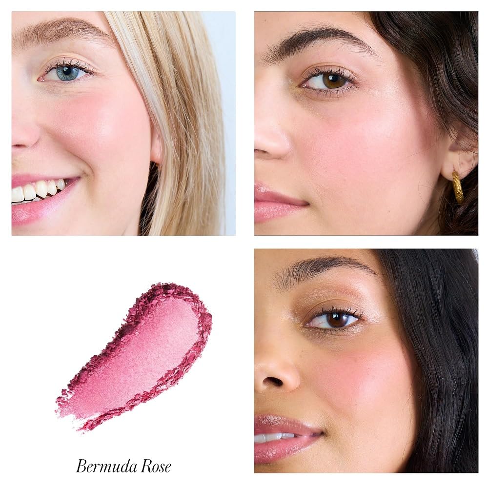 RMS Beauty ReDimension Hydra Blush – Talc-Free Gel-to-Powder Luminous Blush – 8-Hour Wear Long-Lasting Glow with Jojoba Oil – Refillable Mirror Compact – 0.25 oz - Maple Wellness Supplements