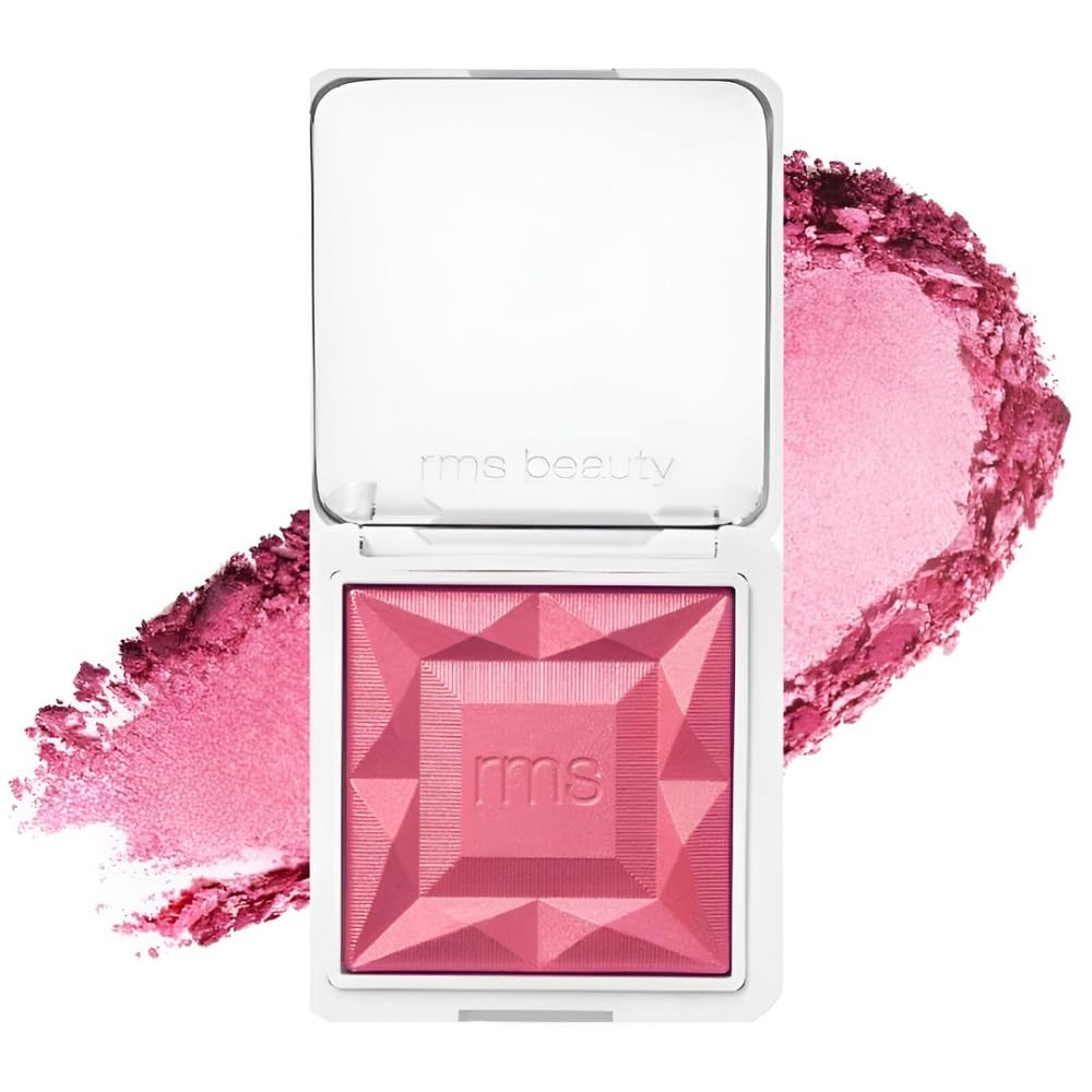 RMS Beauty ReDimension Hydra Blush – Talc-Free Gel-to-Powder Luminous Blush – 8-Hour Wear Long-Lasting Glow with Jojoba Oil – Refillable Mirror Compact – 0.25 oz - Maple Wellness Supplements
