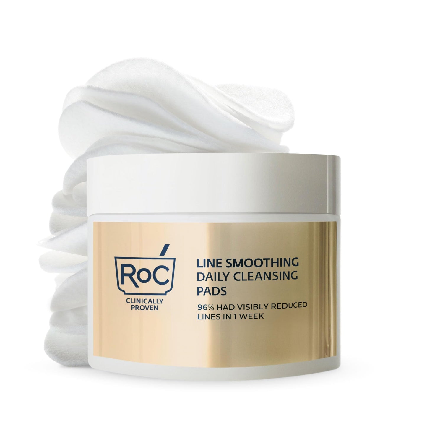 RoC Resurfacing Disks, Hypoallergenic Exfoliating Makeup Remover Pads for Wrinkles and Skin Tone, Hypo-Allergenic Skin Care - Maple Wellness Supplements