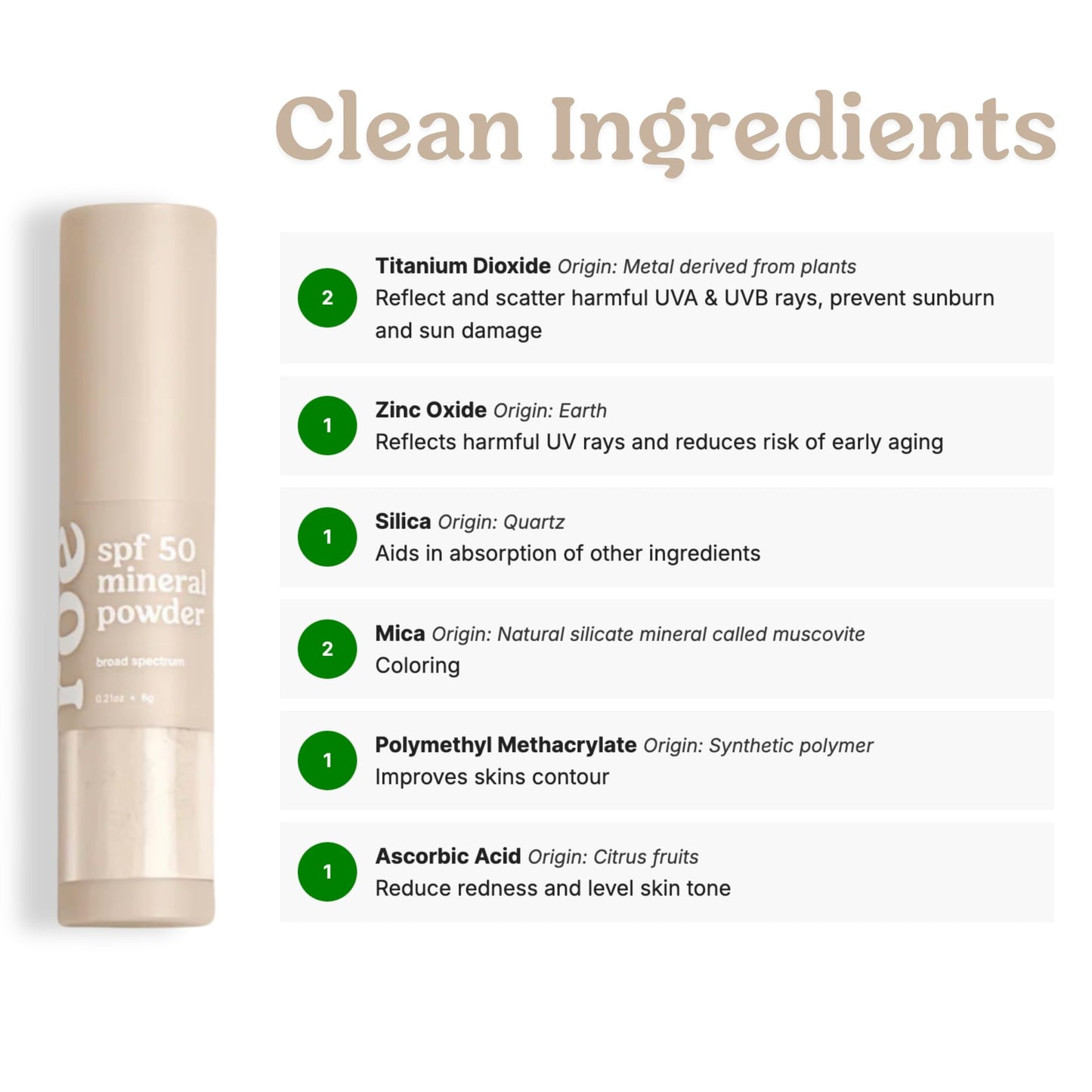 Roe Wellness- Kids SPF 50 Brush On Mineral Sunscreen Powder EWG, Reef-Friendly, Easy to Apply for Kids, Babies & Parents - Maple Wellness Supplements