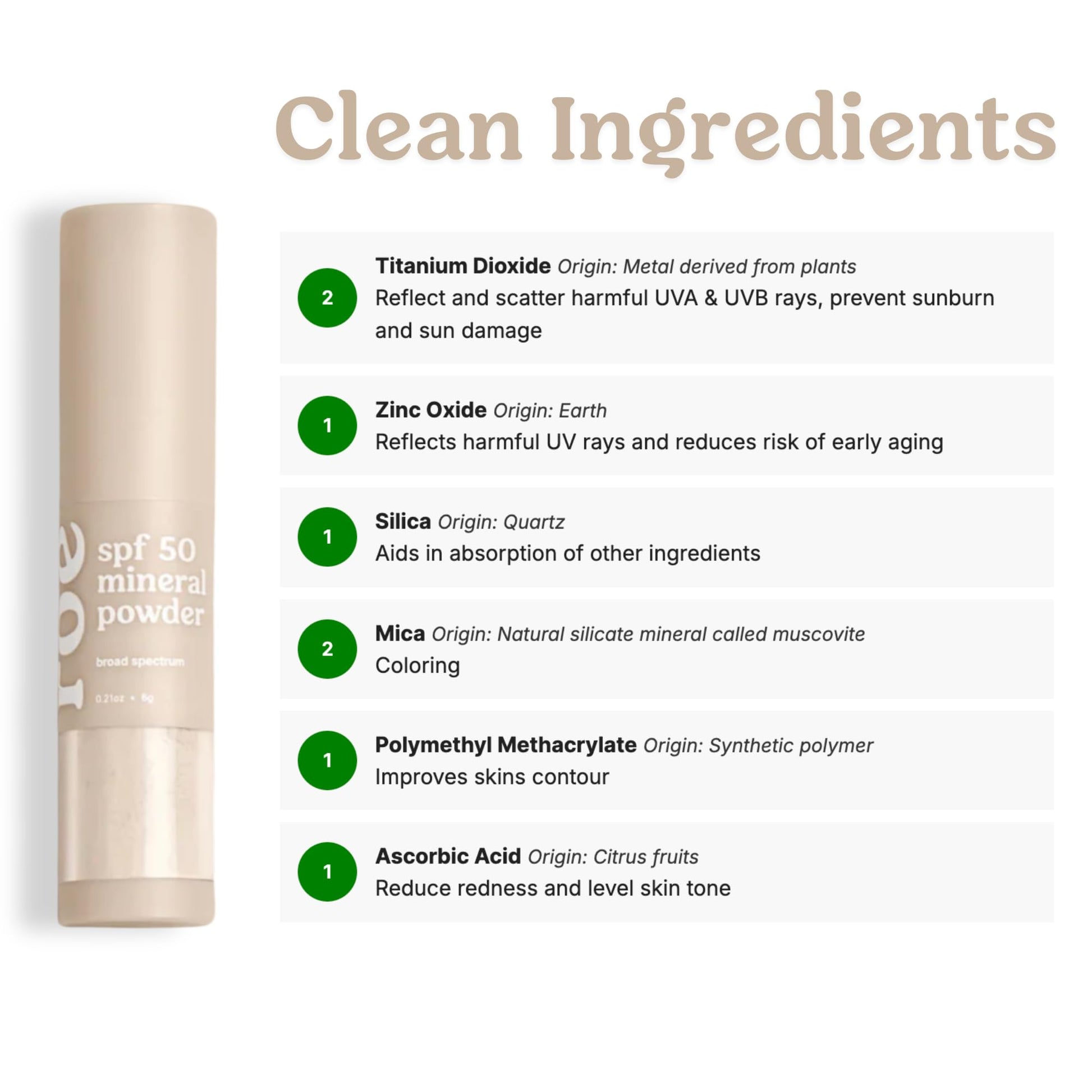 Roe Wellness- Kids SPF 50 Brush On Mineral Sunscreen Powder EWG, Reef-Friendly, Easy to Apply for Kids, Babies & Parents - Maple Wellness Supplements