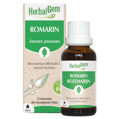 Romarin BIO Macérat mère bourgeons Flacon 30 ml HERBALGEM - Maple Wellness Supplements
