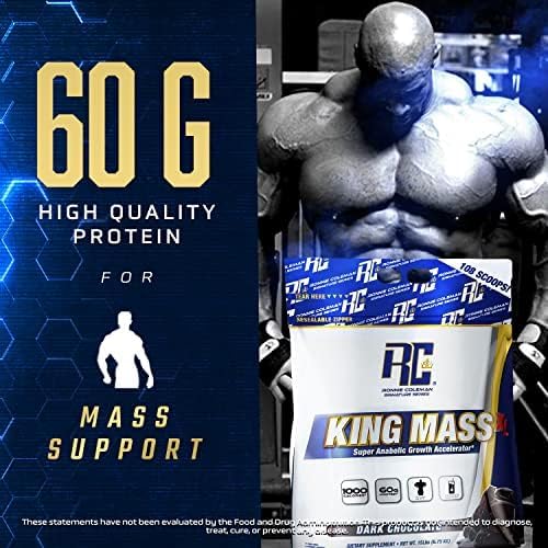 Ronnie Coleman Signature Series King Mass XL Mass Gainer Protein Powder, Muscle Gaine - Maple Wellness Supplements