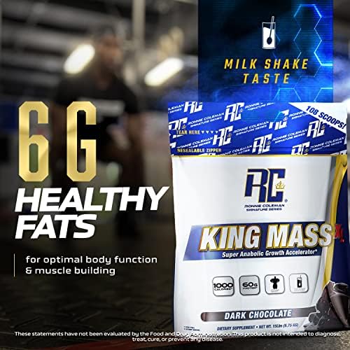 Ronnie Coleman Signature Series King Mass XL Protein Powder, Weight and Muscle Gainer - Maple Wellness Supplements