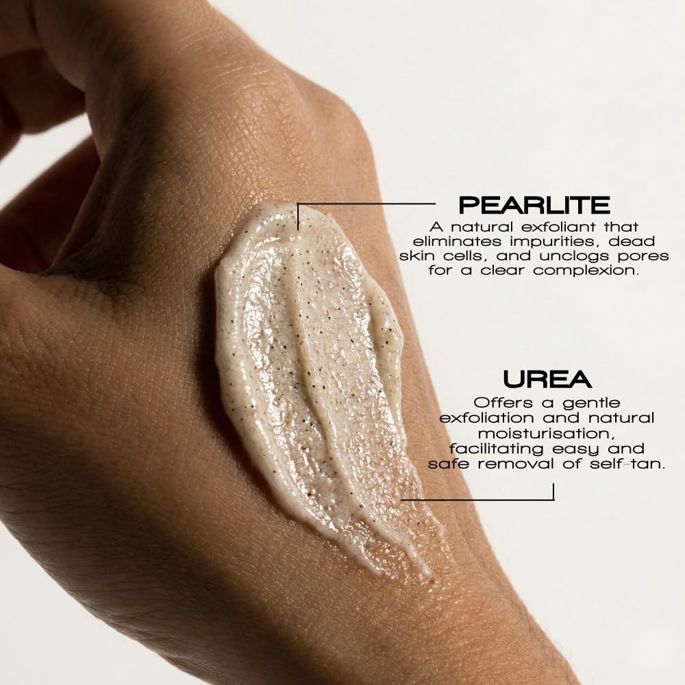 Rose & Caramel Purity Excel 60 Second Miracle Express Self Tan Remover & Exfoliating Tan Eraser Body Scrub 14.89 Fl Oz (440ml) - Maple Wellness Supplements