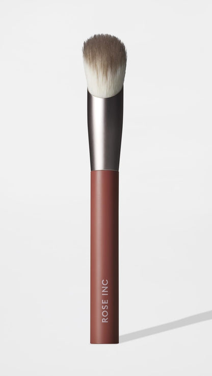 Rose Inc Number 2 Angled Blush Brush - Vegan & Sustainable Makeup Brush for Precise Application - Maple Wellness Supplements