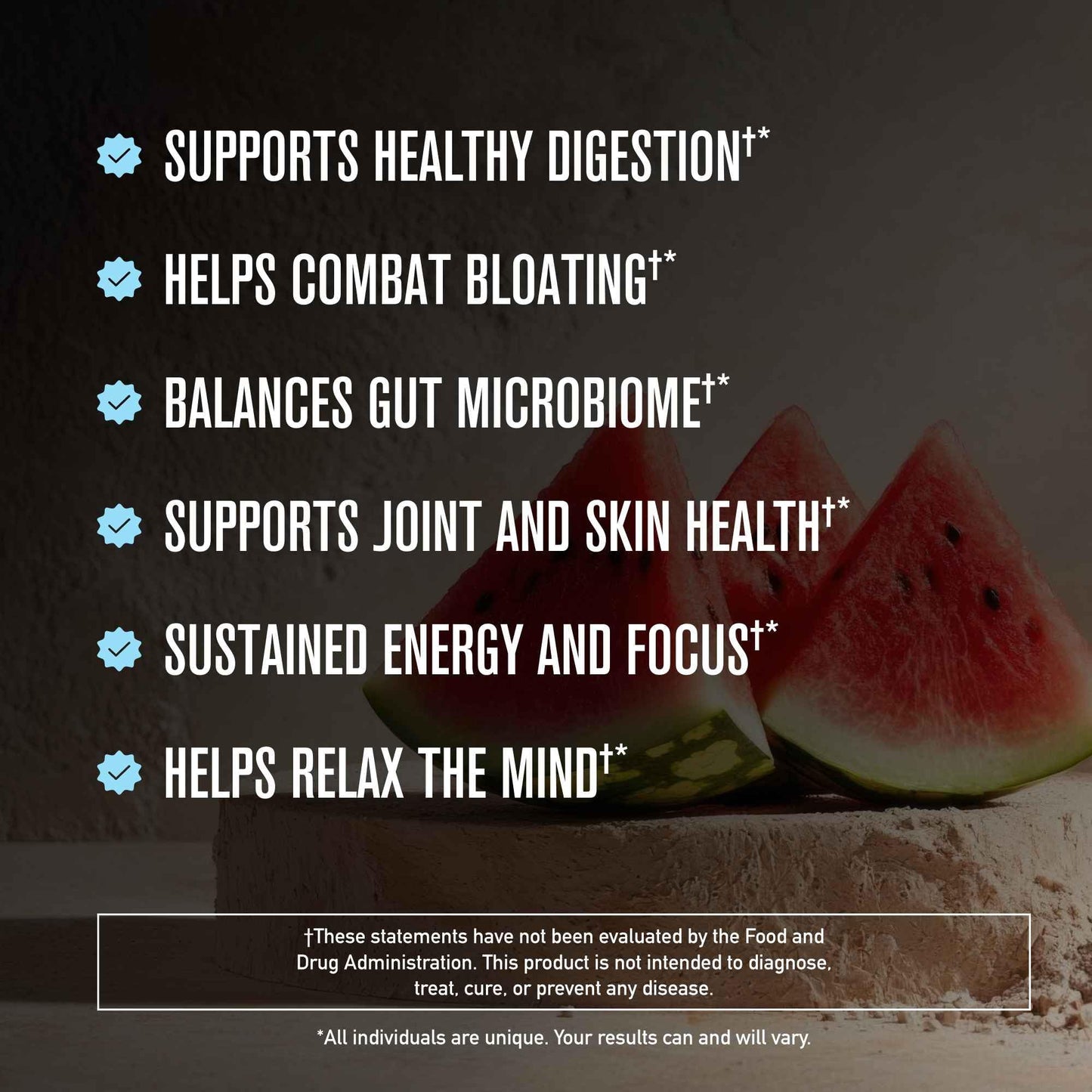 ROUNDHOUSE PROVISION Morning Kick by Chuck Norris - Watermelon Mint Flavor - Greens Superfood Powder with Probiotics, Collagen Peptides & Ashwagandha to Help Support Gut & Joint Health, 3 Pack - Maple Wellness Supplements