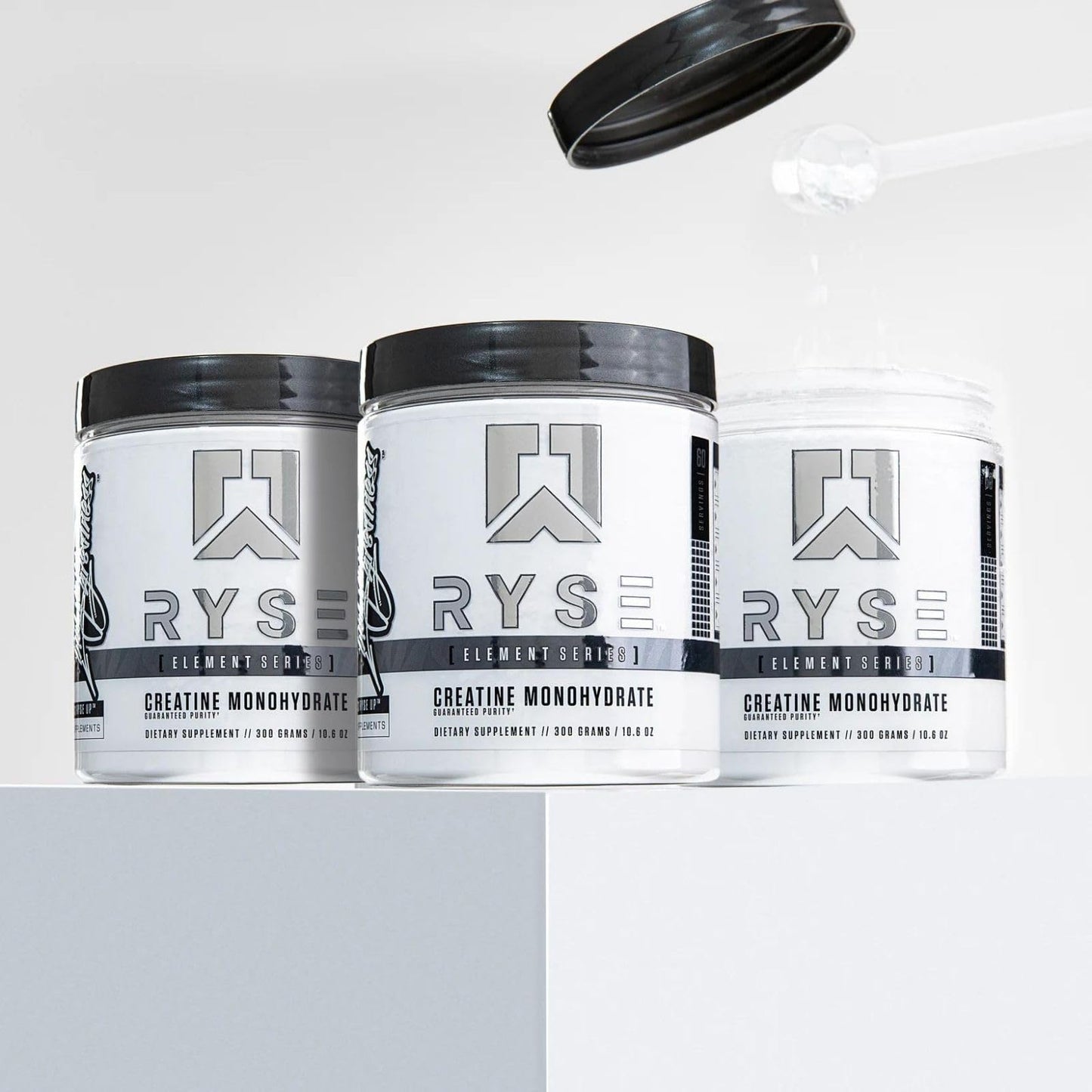 RYSE Creatine Monohydrate Powder - Unflavored - Supports Men & Women Lean Muscle Growth, Strength, Power, and Endurance - Helps Reduce Fatigue - Maple Wellness Supplements