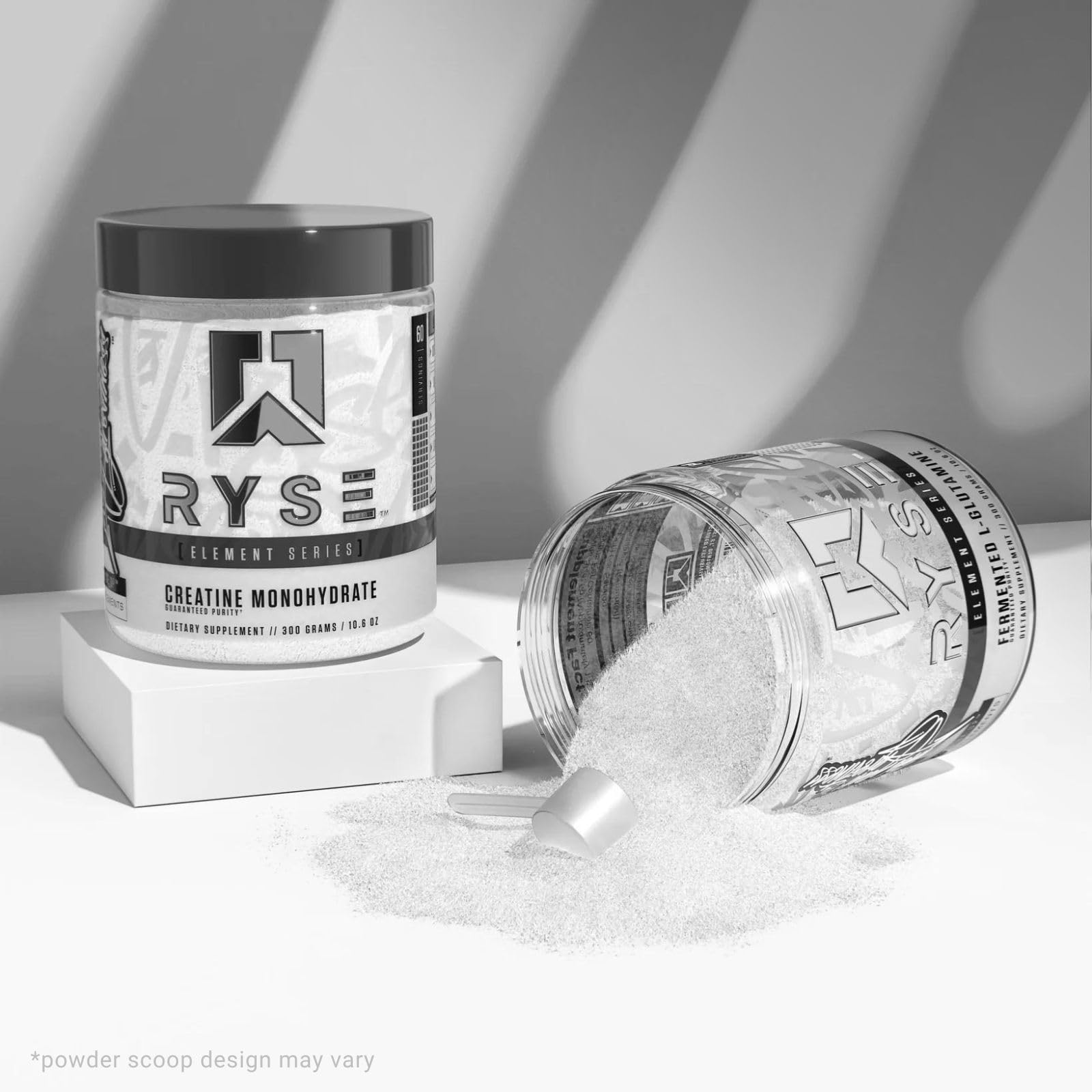 RYSE Creatine Monohydrate Powder - Unflavored - Supports Men & Women Lean Muscle Growth, Strength, Power, and Endurance - Helps Reduce Fatigue - Maple Wellness Supplements