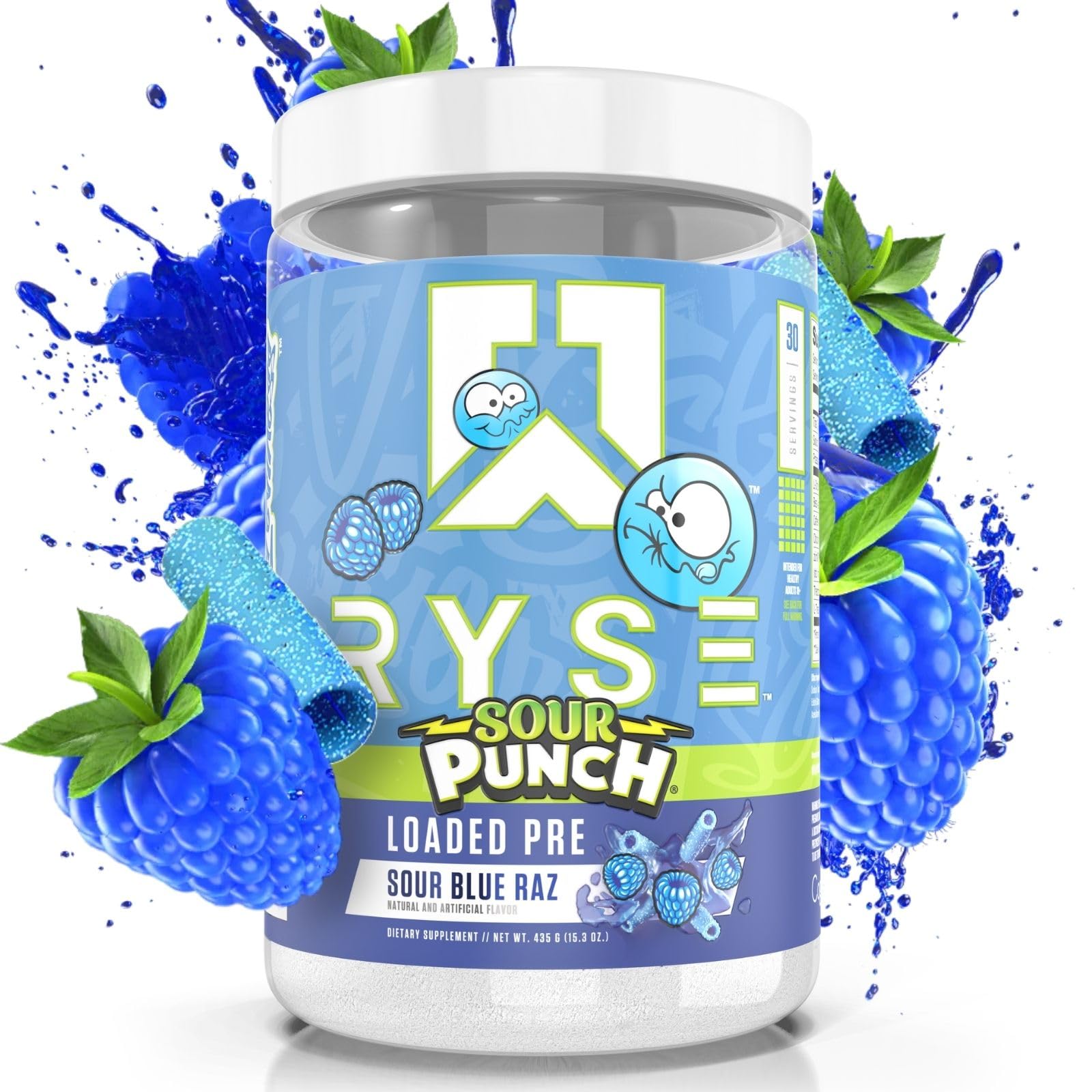 RYSE Up Supplements Loaded Pre Workout Powder Supplement for Men & Women - Maple Wellness Supplements