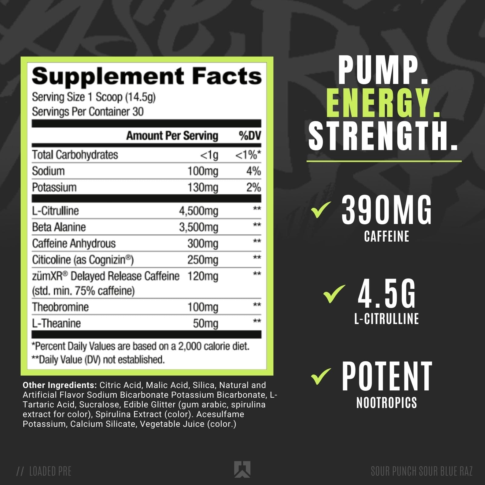 RYSE Up Supplements Loaded Pre Workout Powder Supplement for Men & Women - Maple Wellness Supplements