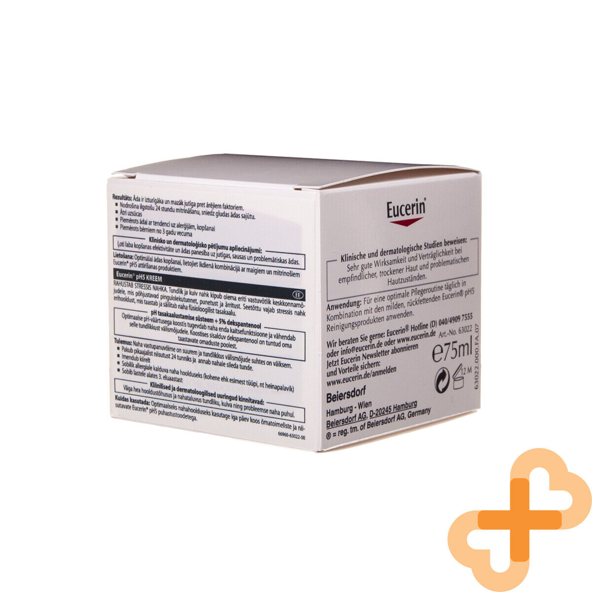 EUCERIN PH5 Dry Sensitive Skin Cream Face Body 75ml Reduces Sensitivity EucerinBuy Supplements Australia