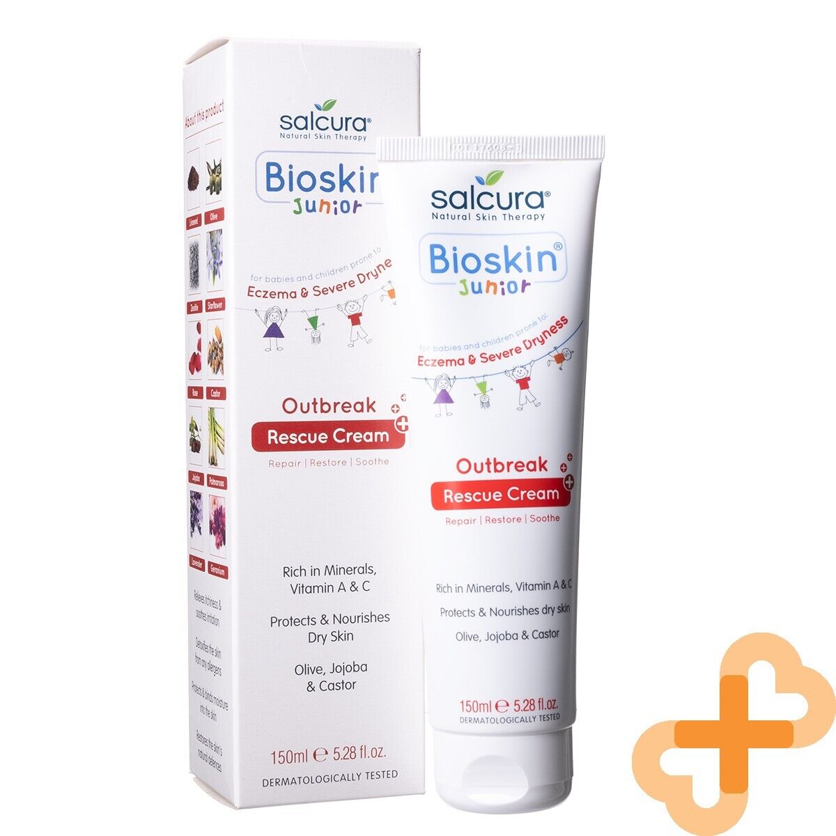 SALCURA Bioskin Junior Outbreak Rescue Cream for Children's Sensitive SalcuraBuy Supplements Australia