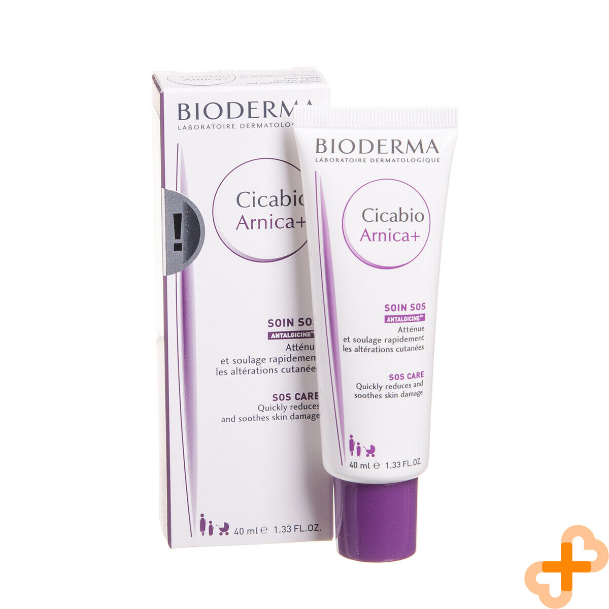 Bioderma Cicabio Cream Arnica+ 40ml Soothing Ointment Bruises Knocks BIODERMABuy Supplements Australia